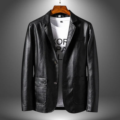 Lewis | Men's Handcrafted Leather Jacket