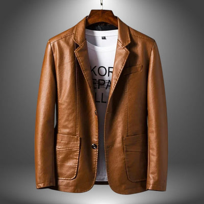 Lewis | Men's Handcrafted Leather Jacket