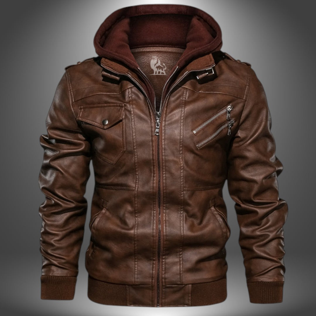 Zaros | Handcrafted Vintage Leather Jacket