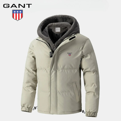 Vadderad vinterjacka med fleecehuva || REA