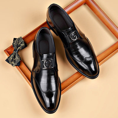 Leonardo™ | Boss-style Leather Shoes