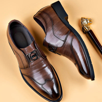Leonardo™ | Boss-style Leather Shoes