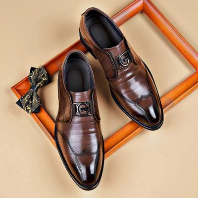 Leonardo™ | Boss-style Leather Shoes